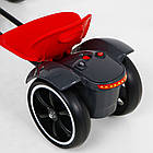 Електрокарт дитячий 6 кмч для хлопчиків та дівчаток зі звуковими ефектами та доладним дизайном, фото 6