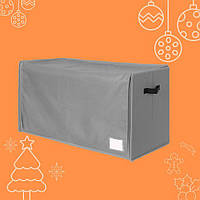 Коробка для зберігання новорічних куль L, сірий