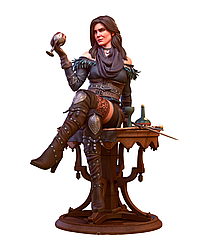 Фігурка 3D Magicca Відьмак Єнніфер The Witcher Yennefer 20 см 3DM TW Y 20