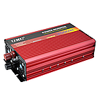 Автомобільний інвертор 2500Вт 12В AC/DC для підключення побутових приладів у поїздках та кемпінгах, фото 6