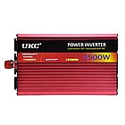 Автомобільний інвертор 2500Вт 12В AC/DC для підключення побутових приладів у поїздках та кемпінгах, фото 7