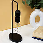 Левітуючий світильник нічник із бездротовою зарядкою 10Вт для створення затишної атмосфери в будинку, фото 8