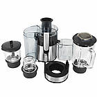 Кухонний комбайн 4 в 1 TK00203 потужний прилад для приготування смузі кави соку та подрібнення овочів, фото 2