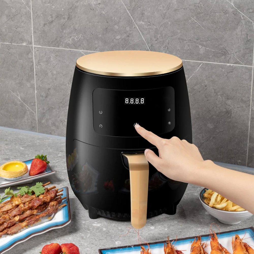 Аерофрітюрниця без олії TK09904 3200Вт 6л для здорового приготування їжі в домашніх умовах, фото 1