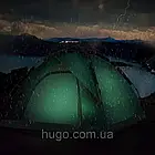 Автоматичний намет G-Tent 4 місний для кемпінгу з москітною сіткою та водовідштовхувальним просоченням, фото 5