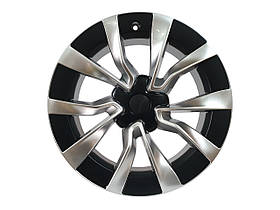 R18 Hyper Silver ( одноширокі 8.5J ET38 ) на Tesla Model 3 2017-2022 року
