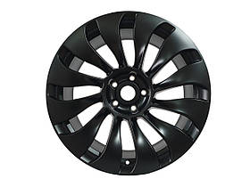 R19 Satin Black ( одноширокі 9.5J ET45 ) на Tesla Model 3 2017-2022 року