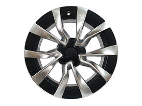 R18 Hyper Silver ( одноширокі 8.5J ET38 ) на Tesla Model 3 2017-2022 року