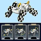 Інтерактивна робот-собака з пультом управління для дітей та дорослих з музикою та трюками, фото 2