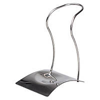 Підставка под половник лопаточку или ложку 12×10.5×17 см из нержавеющей стали Серебро HP-19-15-Y