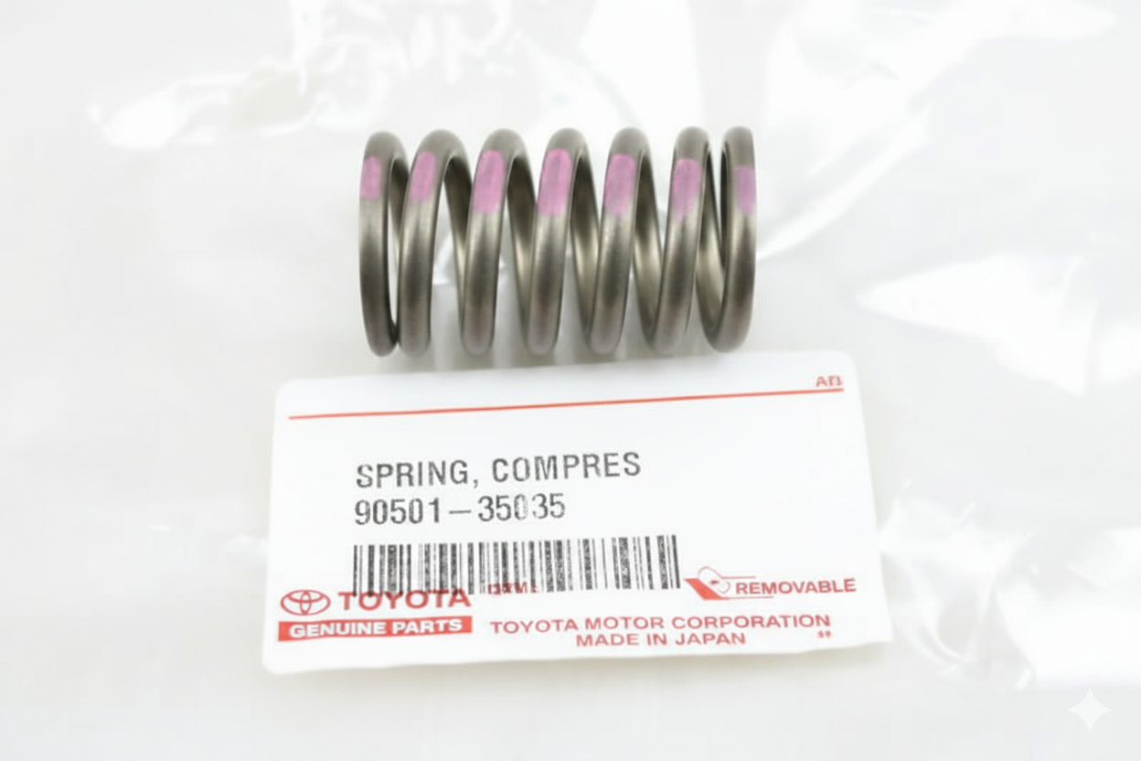 Пружина вихлопної труби, оригінал, Toyota, Lexus 1990- OEM 90501-35035