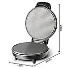 Електровафельниця BITEK BT-220 для хрустких вафель та ріжків потужна 1200Вт з антипригарним покриттям, фото 8