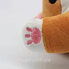 Іграшка подушка Кіт Батон плюшева з пледом для дітей та дорослих коричнева антистрес 120х160 см, фото 5