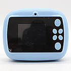 Дитячий фотоапарат моментального друку 12Мп для творчості та спогадів з яскравими фотографіями, фото 6