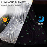 Ковдра що світиться Blanket kids Magic Star 150х100 см, Плед-покривало з магічним ефектом GL-48, фото 10