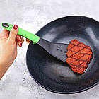 Набір кухонного приладдя Kitchen Cutlery Set 6 предметів для готування та сервірування з силікону на підставці, фото 4