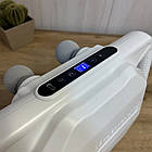 Масажер для тіла з 6 роликами вібромасажер для спини та шиї з живленням від USB для зняття напруги, фото 3