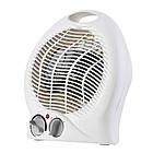 Електричний тепловентилятор Domotec MS 5902 для обігріву приміщень 2000 Вт компактний та портативний, фото 3