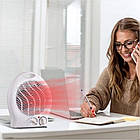 Електричний тепловентилятор Domotec MS 5902 для обігріву приміщень 2000 Вт компактний та портативний, фото 7