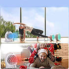 Електричний тепловентилятор Domotec MS 5902 для обігріву приміщень 2000 Вт компактний та портативний, фото 8