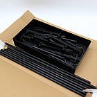 Полиця для взуття CLOTHES RACK 5-рівнева стелаж для зберігання взуття чорна для передпокою та вбиральні, фото 7