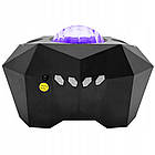 Нічник проектор зоряного неба з колонкою для дітей та дорослих створює атмосферу релаксації., фото 2