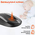 Миша комп'ютерна бездротова MEETION BTM185 Black (MT-BTM185-A), фото 2