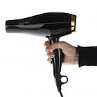 Фен для волосся Gemei GM-1780 компактний потужний 2800Вт з холодним повітрям для укладання та сушіння волосся, фото 6