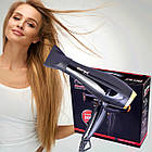 Фен для волосся Gemei GM-1780 компактний потужний 2800Вт з холодним повітрям для укладання та сушіння волосся, фото 8