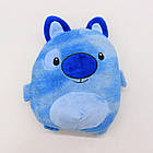 Дитяча толстовка плед Huggle Hoodie з капюшоном для дівчаток та хлопчиків до 140 см для дому та поїздок, фото 9