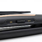 Плойка гофре Geemy GM-2955 для створення прикореневого об'єму та ефектних хвиль з турмаліновим покриттям, фото 4