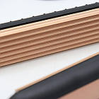 Плойка гофре Geemy GM-2955 для створення прикореневого об'єму та ефектних хвиль з турмаліновим покриттям, фото 5