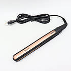 Плойка гофре Geemy GM-2955 для створення прикореневого об'єму та ефектних хвиль з турмаліновим покриттям, фото 6