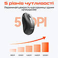 Миша комп'ютерна бездротова MEETION BTM185R Black (MT-BTM185R-A), фото 4