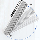 Швабра з віджимом MD-01 для прибирання підлог з відром 7л мікрофібра телескопічна, фото 3