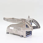 Картоплерізка Potato Chipper овочерізка для нарізки картоплі фрі та овочів з насадками з нержавіючої сталі, фото 8