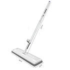 Швабра телескопічна з віджимом 360° для збирання підлоги універсальна самовіджимна ледарка, фото 7