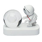 Ночник Космонавт із LED підсвічуванням для дітей та дорослих затишний світильник для створення атмосфери, фото 2