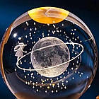 Ночник Космонавт із LED підсвічуванням для дітей та дорослих затишний світильник для створення атмосфери, фото 5