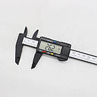 Штангенциркуль електронний 150мм цифровий для точних вимірювань в інженерії та будівництві, фото 4