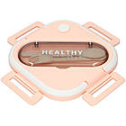 Пластиковий ланч-бокс з приладами 1300 мл рожевий для їжі на роботу, фото 5