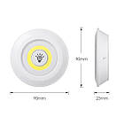 Світлодіодний сенсорний нічник з пультом для дому та офісу бездротове освітлення з таймером, фото 8