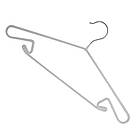 Антиковзна вішалка ZS-8616 набір плічок для одягу сірий елегантний і міцний для організації гардеробу, фото 3