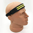 Ліхтар налобний USB акумуляторний 8 режимів для кемпінгу рибалки та ремонту яскравий легкий вологозахищений, фото 5