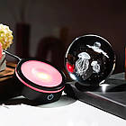 Декоративний нічник кришталева куля для дітей із сенсорним керуванням багатобарвний світильник, фото 4