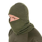 Утеплена флісова балаклава маска для зими універсальний захист від холоду та вітру, фото 3