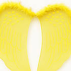 Крила Ангела М-764 жовті для фотосесій та свят легкі універсальні аксесуари, фото 4