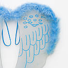 Крила Ангела М-764 блакитні для фотосесій свят та ранків легкі та зручні, фото 2