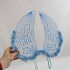 Крила Ангела М-764 блакитні для фотосесій свят та ранків легкі та зручні, фото 7