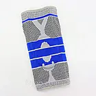 Колінний ортез KNEE SUPPORT еластичний бандаж для стабілізації суглобів та зниження болю, фото 3